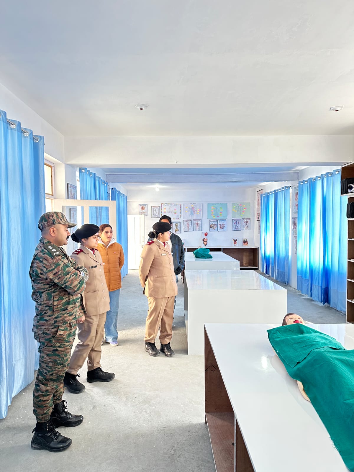 Dignitary Visit & Inspection of Clinical Laboratories
